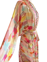 Load image into Gallery viewer, Vintage Silk Long Robe