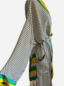Vintage Silk Long Robe