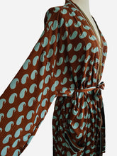 Load image into Gallery viewer, Vintage Silk Long Robe