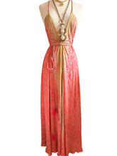Load image into Gallery viewer, Vintage Silk Sari Dress