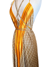 Load image into Gallery viewer, Vintage Silk Sari Dress