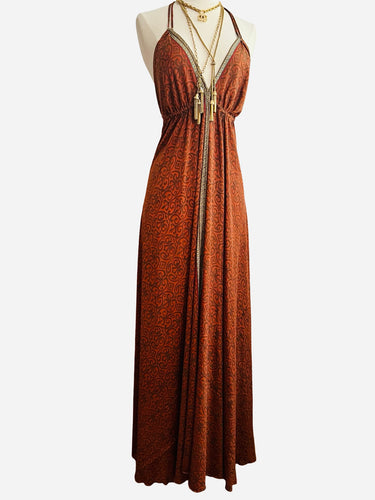 Vintage Silk Sari Dress