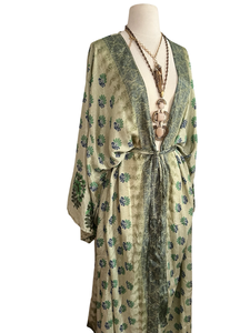 Vintage Silk Robe