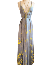 Load image into Gallery viewer, Vintage Silk Sari Dress