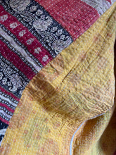 Load image into Gallery viewer, Vintage Kantha Jacket Reversible