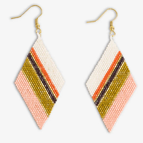 Blush + Chartreuse Earring