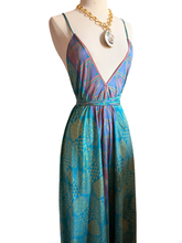 Load image into Gallery viewer, Vintage Silk Sari Dress