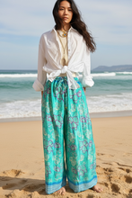 Load image into Gallery viewer, Vintage Sari Silk Palazzo Pant XS