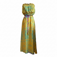 Load image into Gallery viewer, Vintage Silk Sari 2pc Skirt Set