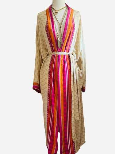 Vintage Silk Robe