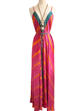 Load image into Gallery viewer, Vintage Silk Sari Dress