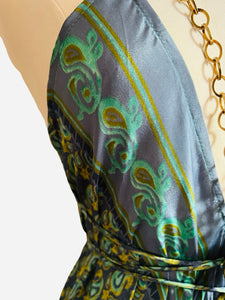 Vintage Silk Sari Dress