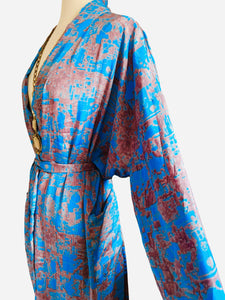 Vintage Silk Robe