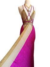 Load image into Gallery viewer, Vintage Silk Sari Dress