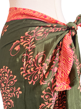 Load image into Gallery viewer, Vintage Silk Sari Sarong