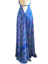 Load image into Gallery viewer, Vintage Silk Sari Dress