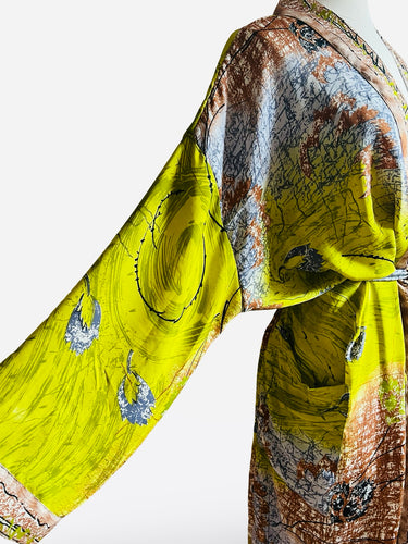 Vintage Silk Robe