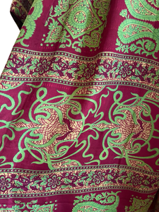 Vintage Silk Robe