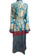 Load image into Gallery viewer, Vintage Silk Long Robe