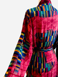 Vintage Silk Long Robe