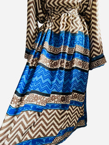 Vintage Silk Long Robe