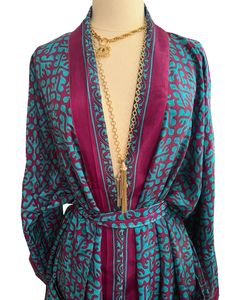 Vintage Silk Robe