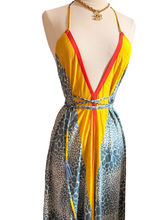 Load image into Gallery viewer, Vintage Silk Sari Dress
