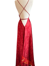 Load image into Gallery viewer, Vintage Silk Sari Dress