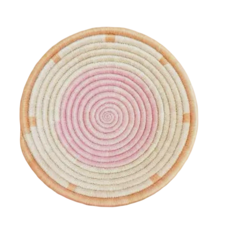 White + Blush Form Plateau Bowl