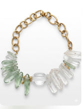 Load image into Gallery viewer, Green Amethyst Choker