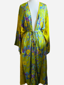 Vintage Silk Long Robe