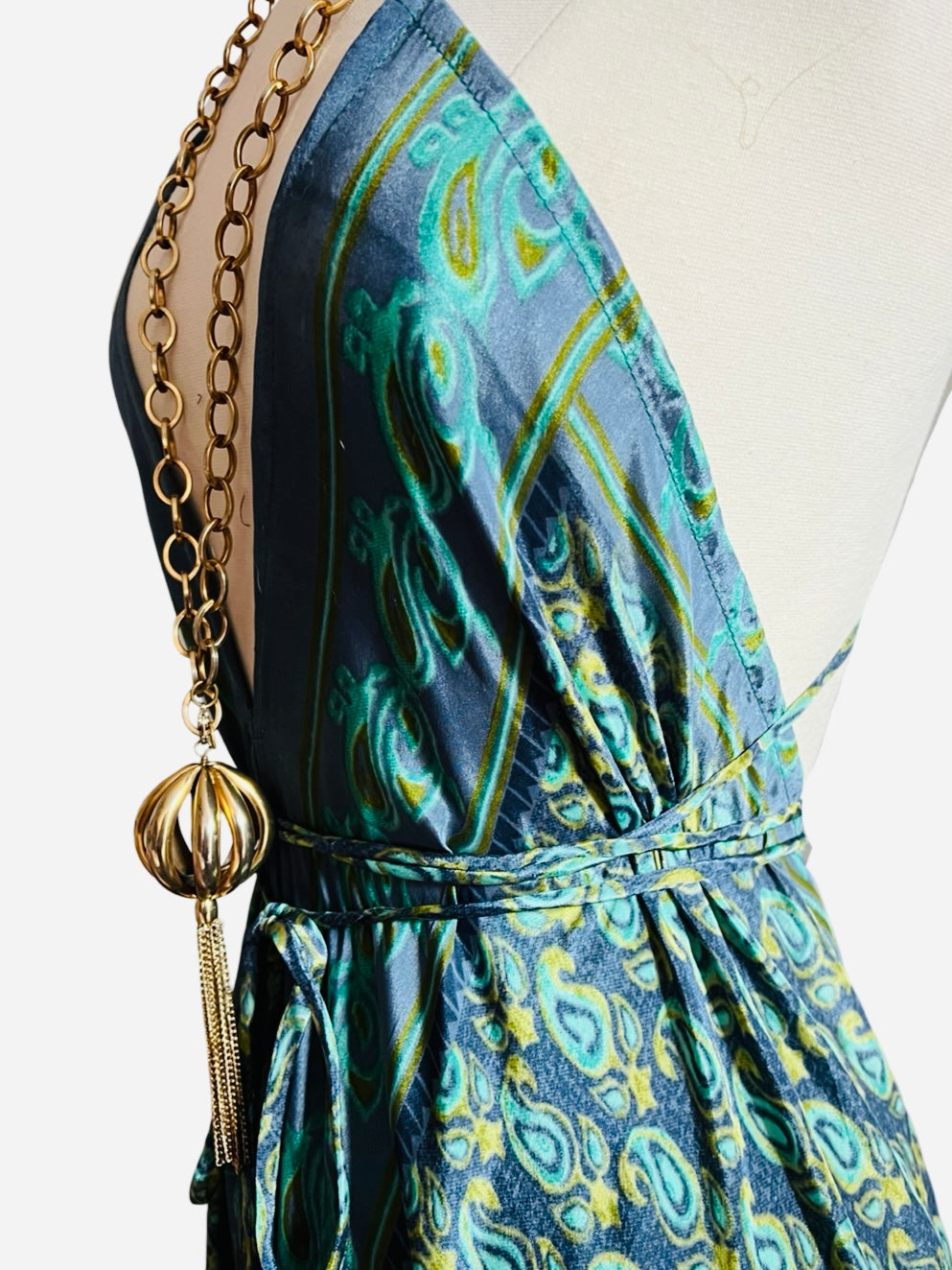Vintage Silk Sari Dress