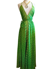 Load image into Gallery viewer, Vintage Silk Sari Dress