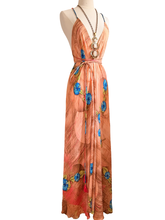 Load image into Gallery viewer, Vintage Silk Sari Dress