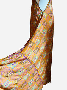 Vintage Silk Sari Dress