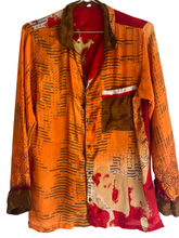 Load image into Gallery viewer, Vintage Silk Lounge Set SM