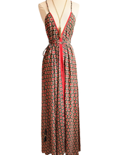 Load image into Gallery viewer, Vintage Silk Sari Dress