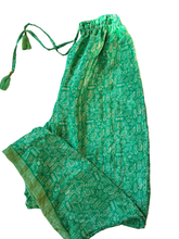 Load image into Gallery viewer, Vintage Sari Silk Palazzo Pant XS