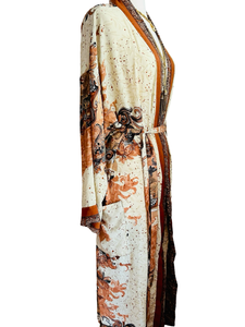 Vintage Silk Robe