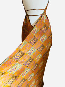 Vintage Silk Sari Dress