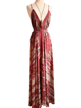 Load image into Gallery viewer, Vintage Silk Sari Dress