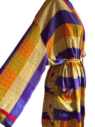 Vintage Silk Robe