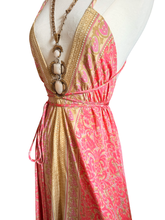 Load image into Gallery viewer, Vintage Silk Sari Dress