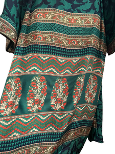 Vintage Silk Long Robe