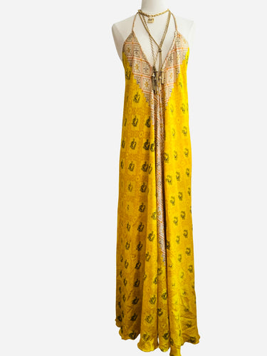 Vintage Silk Sari Dress