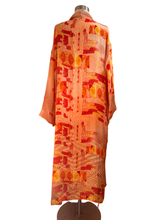 Load image into Gallery viewer, Vintage Silk Long Robe