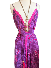 Load image into Gallery viewer, Vintage Silk Sari Dress