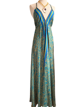 Load image into Gallery viewer, Vintage Silk Sari Dress