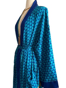 Vintage Silk Long Robe