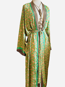 Vintage Silk Robe